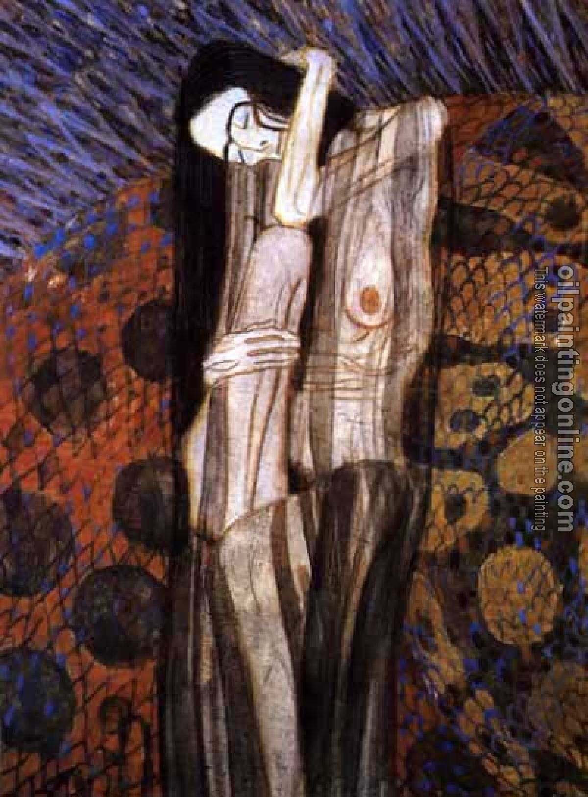 Klimt, Gustav - The Gnawing Sorrow